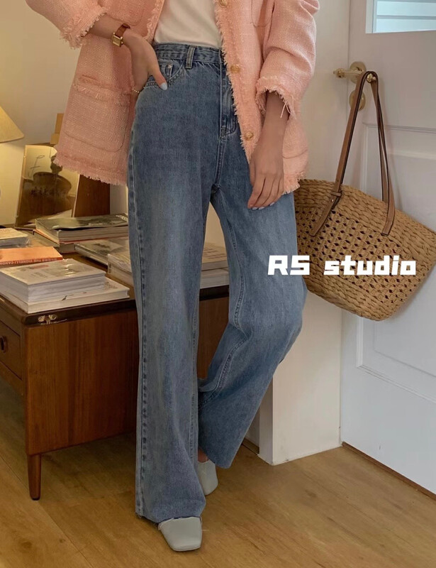 【RS】Slim and all-match straight jeans YS1-YS1-N0006# XYY