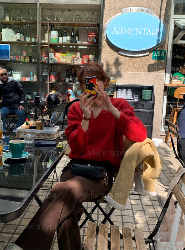 【VIVIS TYPE】Korea comfortable V-neck warm sweater 7679# HJY