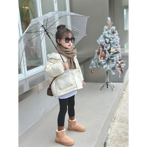 Girls' winter clothes thickened cotton clothes foreign style children's baby short bread clothes cotton clothes warm casual jacket trendy