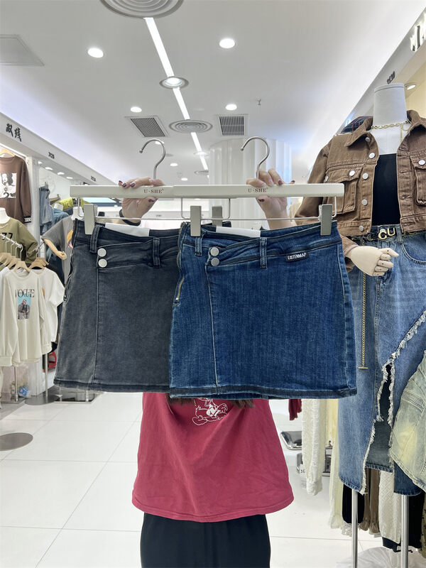 【U.SHE】A-line slim and thin culottes 6667# JJ