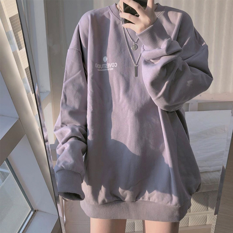 Official picture thin round neck sweater 2022 autumn new women