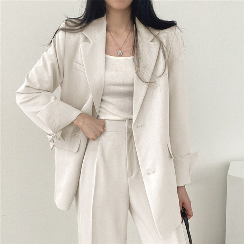 Small suit retro self-cultivation celebrity fashion 2022 spring and autumn women's suit Korean style trendy design sense commuting new style