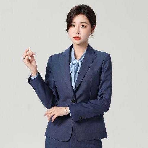 BMW's new leading tooling ladies suit suit men's and women's suit body blue professional work clothes