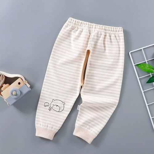 Children's open crotch pants baby pants baby clothes spring autumn winter summer pure cotton men and women baby newborn trousers