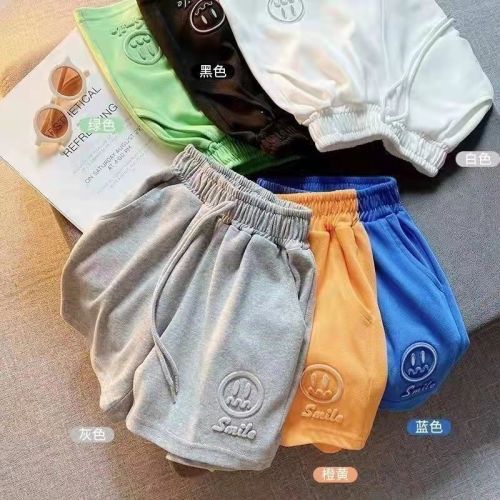 Baby boy shorts summer sports shorts children's casual five-point pants summer new cotton shorts Korean version