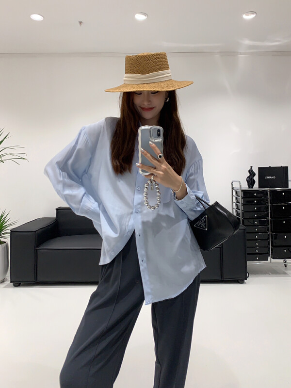 2023早春新款【VANESSA】舒適棉質百搭襯衫  9026#  OZQ