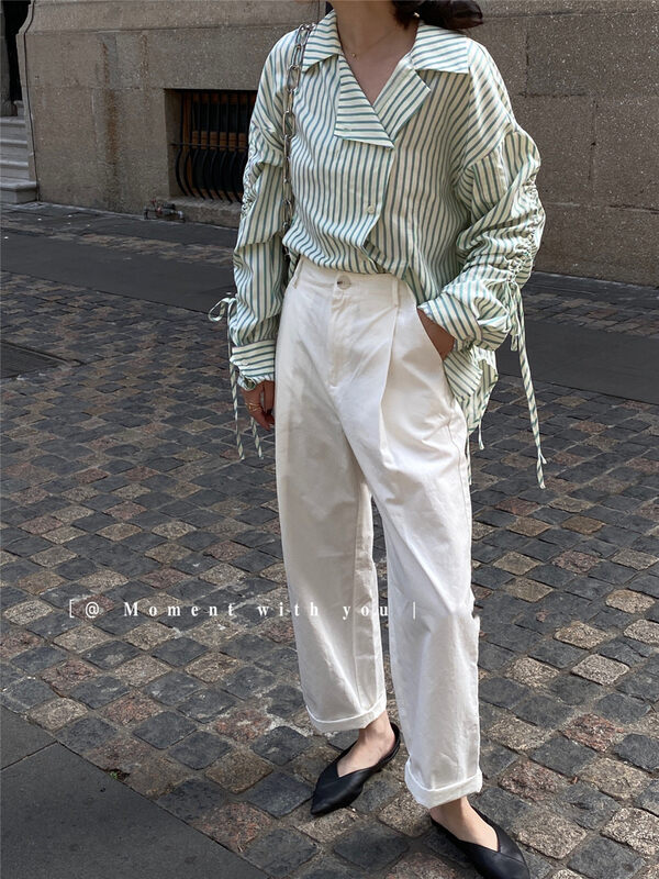 2023 early spring new! 【MOMENT WITH YOU】Harajuku style retro fashion casual pants JT003-J# LSW