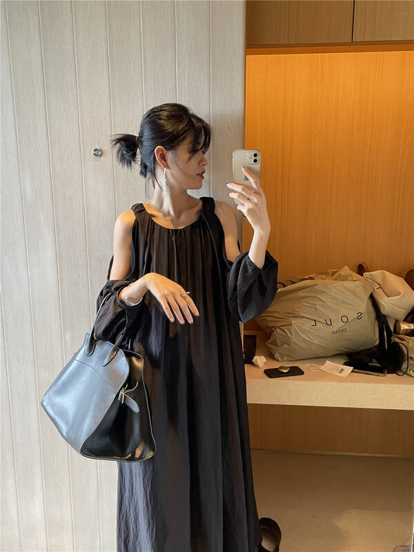 2023 early spring new! 【SOUL】fashion strapless elegant dress 6617# CLS