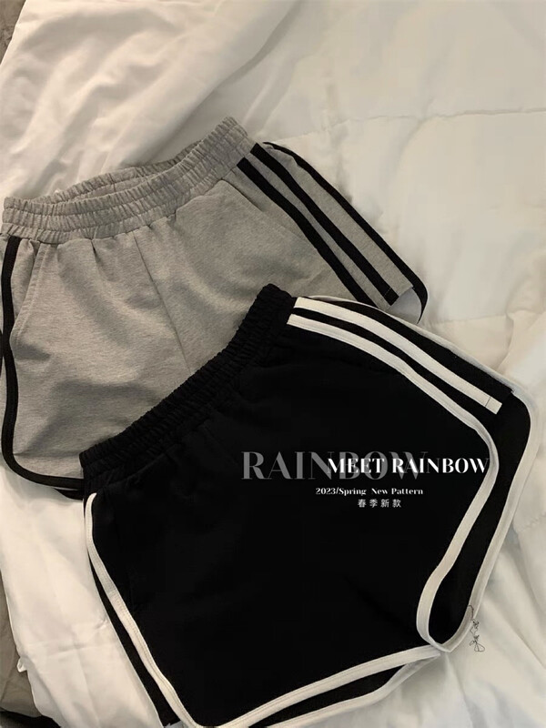 【RAINBOW】運動包邊短褲休閒短褲  08332-1#  FHX