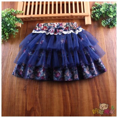 Lace size girls short skirt skirt butterfly baby cake children's gauze skirt new tutu skirt children's clothing