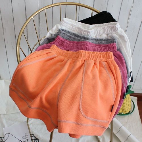 Girls' shorts, little girls' summer clothes, new sports casual pants, children's thin section, loose outerwear, foreign style cotton pants