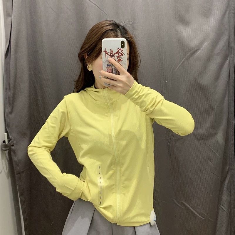 Outdoor cycling sun protection clothing women's summer light and breathable loose large size anti-ultraviolet quick-drying clothing cardigan jacket