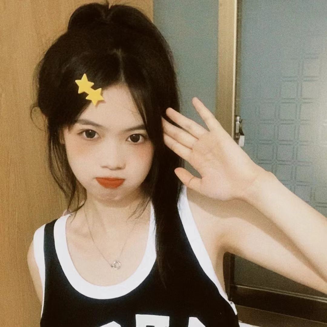 Yellow star hairpin cute and sweet five-pointed star side clip hairpin double ponytail head rope Lolita headdress soft girl