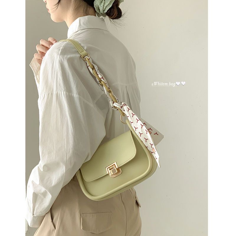Underarm bag women's spring 2023 new trendy fashion chain small square bag niche all-match ins messenger bag shoulder bag