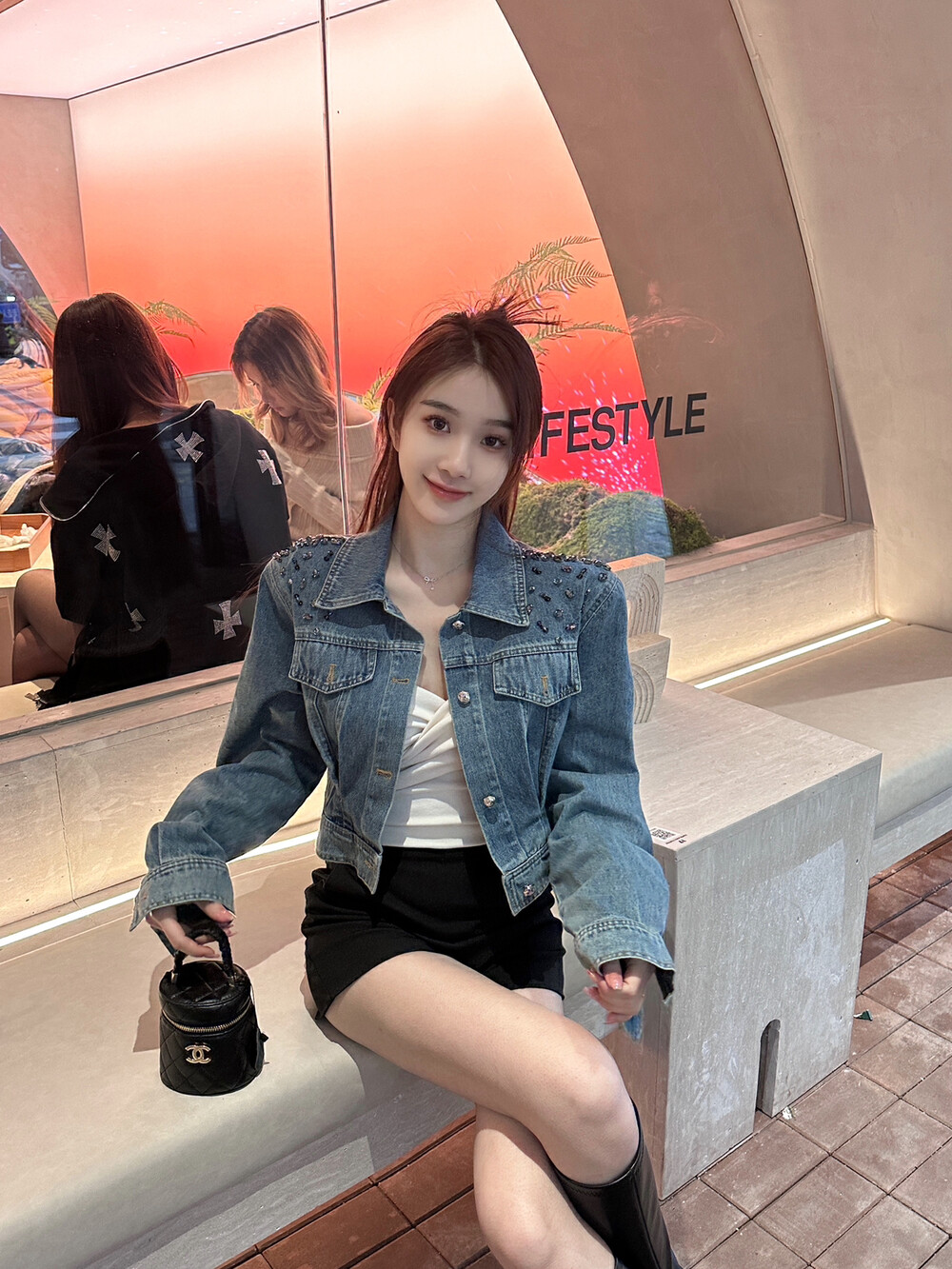 [MI2 (N:AA)] Simple single-breasted all-match short jacket E9667# ZXX