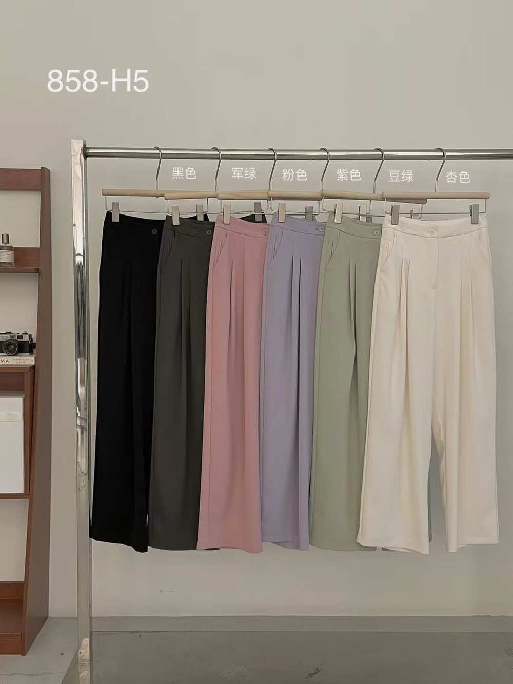 2023 early spring new! [FEIDING] high waist loose trousers YS9-858# CLS