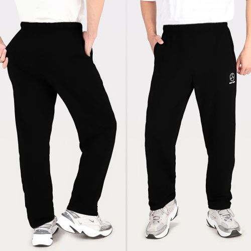 Cotton pants trousers men's casual pants men's summer thin sports pants loose middle-aged and elderly high waist