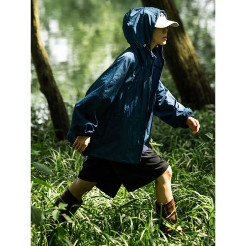 Flammable space 2023 mountain series light outdoor thin section breathable skin clothing jacket summer anti-ultraviolet sunscreen clothing women
