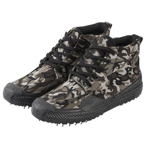 Spring and autumn high-top liberation shoes canvas shoes construction site men's and women's shoes outdoor travel non-slip wear-resistant