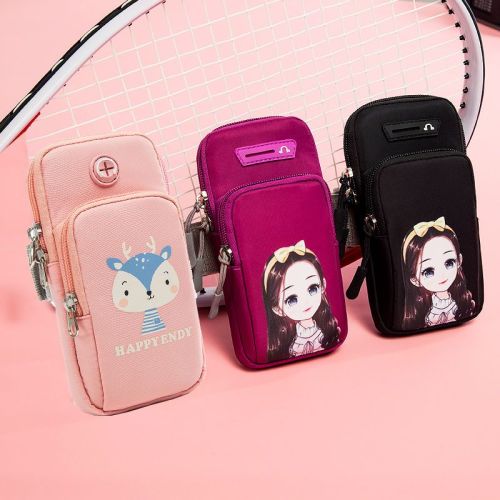 Wrist bag arm bag female sports OPPO running mobile phone arm bag male storage outdoor fitness Apple mobile phone bag