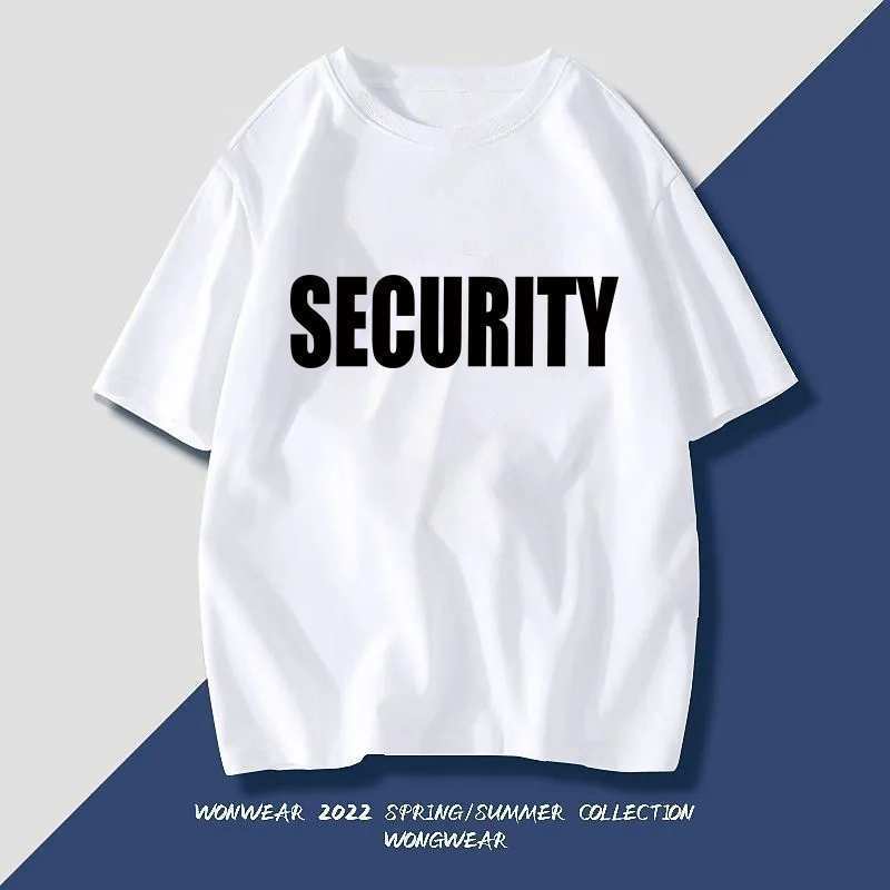 American letter printing cotton short-sleeved t-shirt boys and girls loose trendy couple half-sleeved T-shirt clothes tide