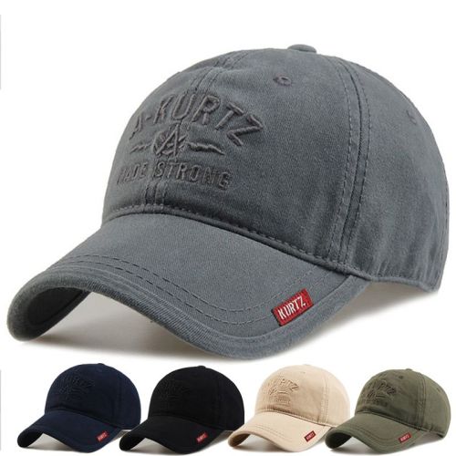 Hat Men's Korean Style Fashion Baseball Cap Men's Spring and Autumn Soft Top Cap Tide Brand Spring Outdoor Casual Sunshade Hat
