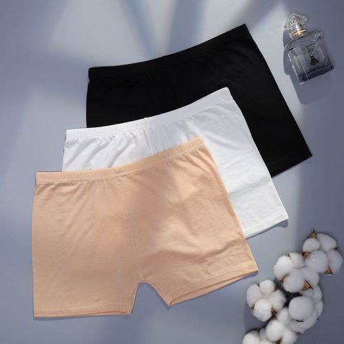 Modal comfortable leggings cotton thin shorts three-point pants girl students anti-light safety pants women