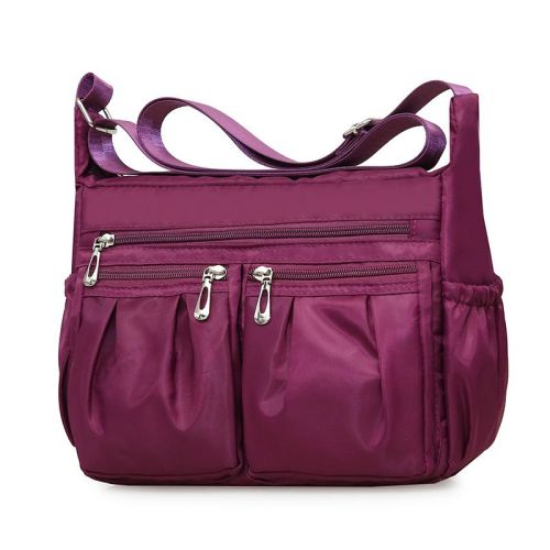 Large-capacity middle-aged and elderly women's bags women's bags nylon Oxford canvas bag one-shoulder diagonal bag waterproof mother bag