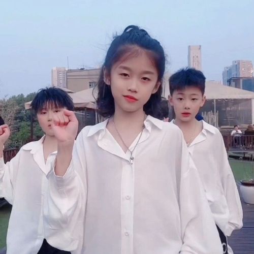 Boys and girls white shirt thin section sun protection clothing summer coat lyrical style hip-hop drape shirt long-sleeved parent-child outfit
