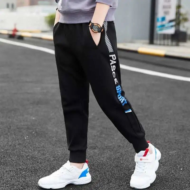 Children's clothing boy's sports pants children's casual trousers spring new Korean version pants for big children