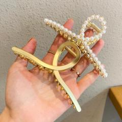 Net red hair card large summer hair clip female hair clip hair shark clip back head plate hair grab headdress