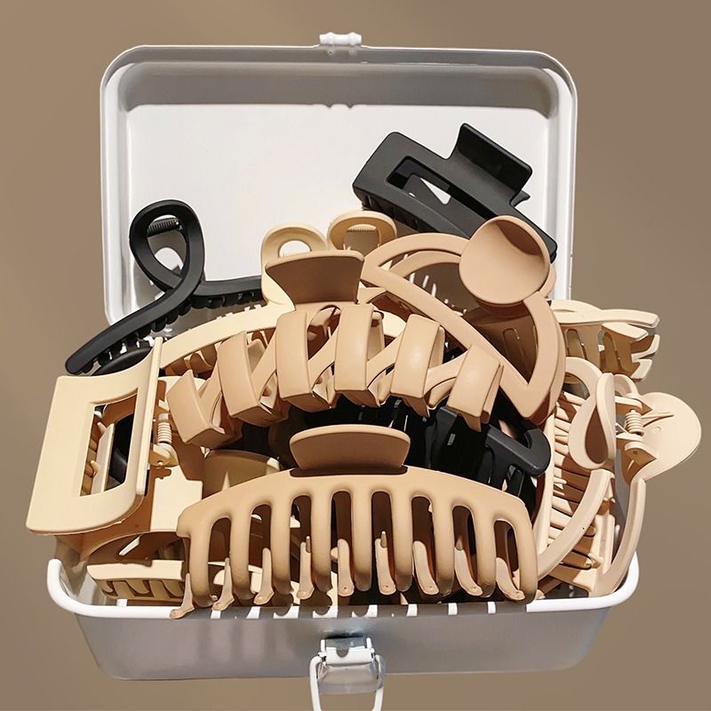 Hair clip large female back head shark clip ins high-value high-end sense 2023 new hair clip headgear