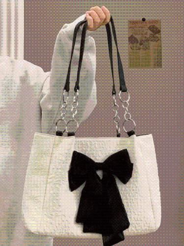  new Korean version of niche ins bowknot tote bag female summer large capacity student shoulder cloth bag