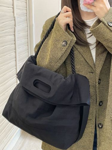 Nylon canvas bag women's new trendy fashion casual tote bag all-match ins large-capacity Messenger bag