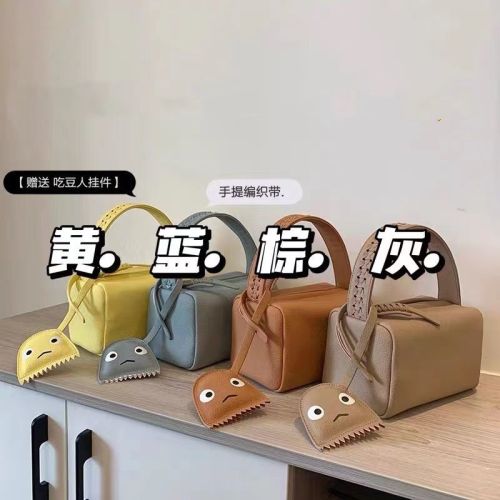 Puffer bag woven wide shoulder strap soft and thick underarm bag pillow toast bag shoulder handbag female
