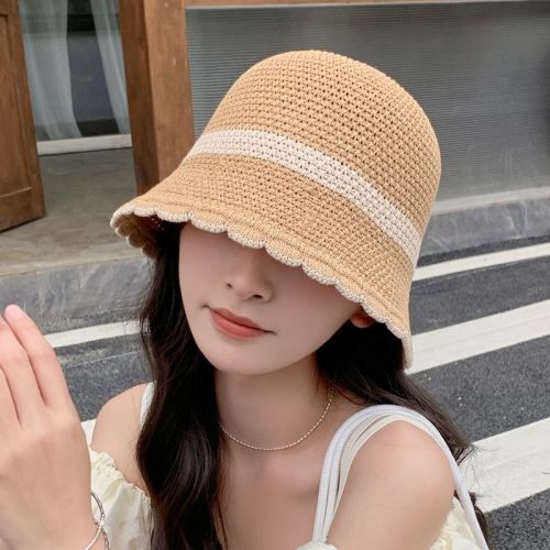 Summer women's hat fisherman hat women's mesh breathable thin section anti-ultraviolet sun hat versatile fashion sunscreen hat women