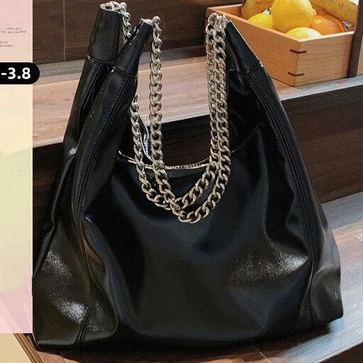 LOSEA Korean chain tote bag large-capacity bag 2023 new bag fashion commuter women's bag shoulder bag