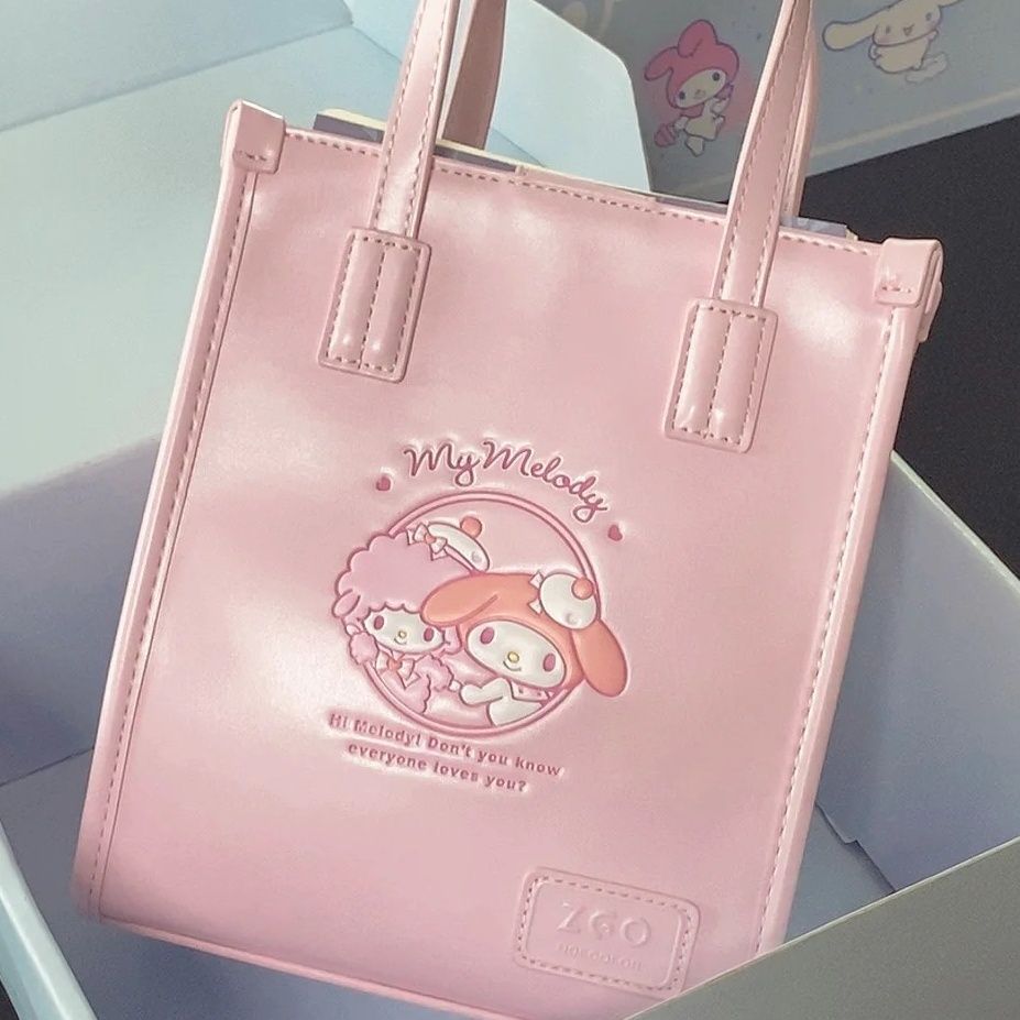 2023 new cool Sanrio Kulomi Baku series bags Kulomi portable diagonal shoulder bag women