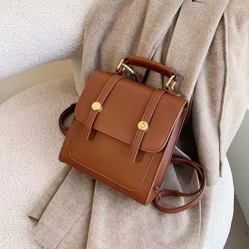Backpack women's backpack travel bag 2023 new small backpack high-end Korean version small fresh all-match spring outing backpack