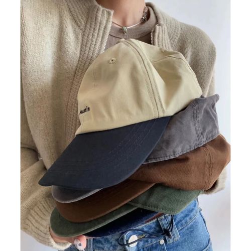 Baseball cap spring and autumn new all-match ins show small face Japanese hat summer female sunshade sunscreen cap net red