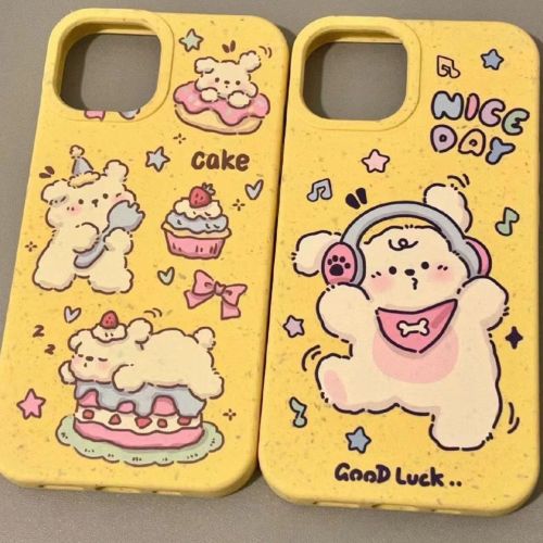 Cartoon cute rabbit is suitable for 14promax mobile phone shell iPhone13 Apple 12 soft shell 11 new trendy models