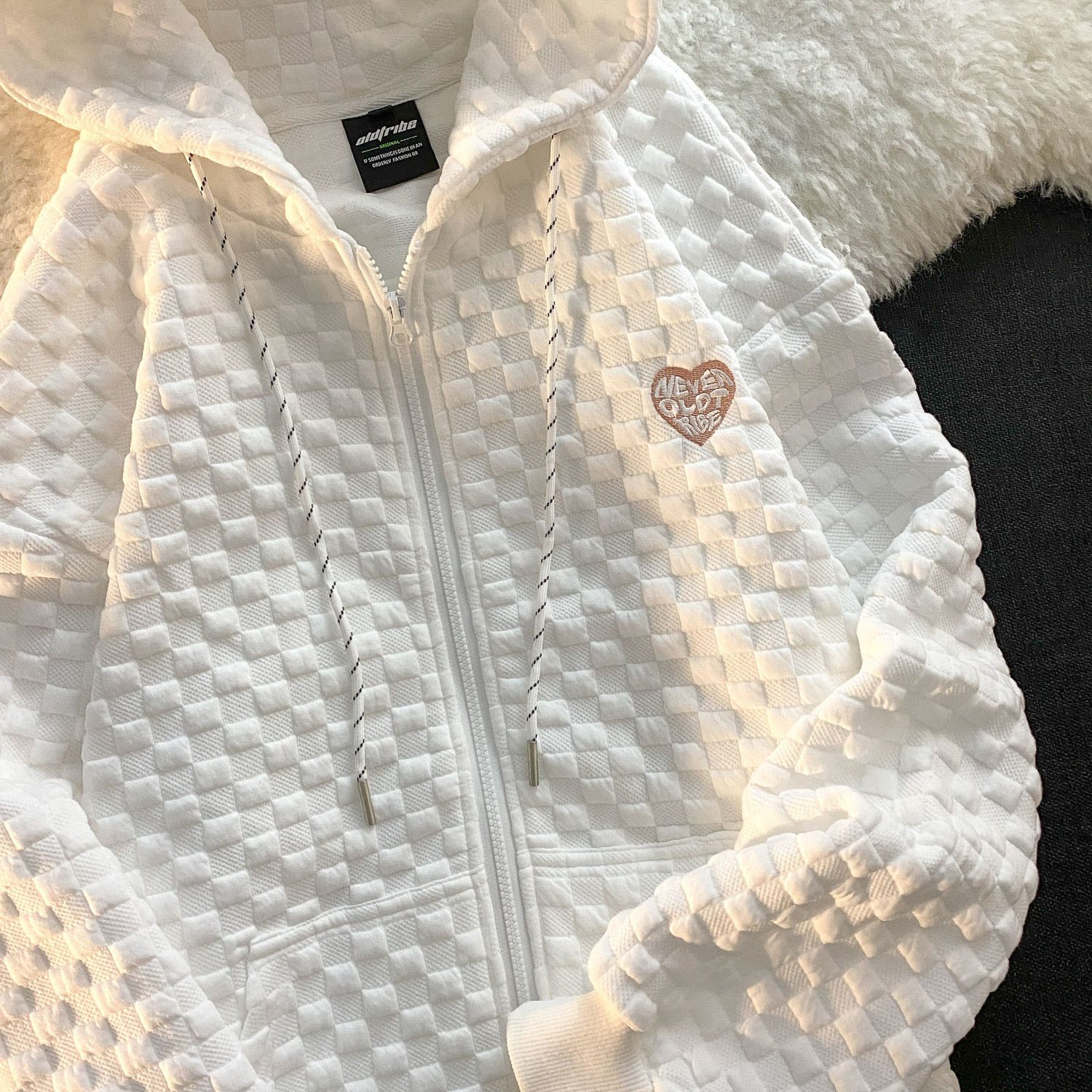 Coat women's spring and autumn thin section long-sleeved 2023 loose all-match ins trendy lazy wind baseball uniform students wear cardigan