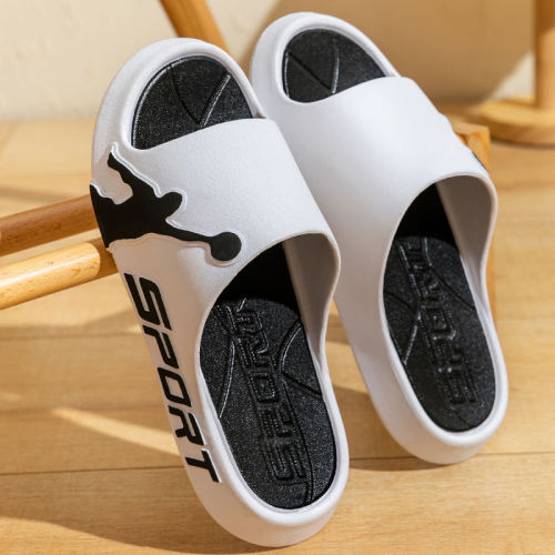 Big children's slippers summer boys go out durable children boys home home thick bottom non-slip sports sandals and slippers male