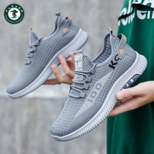 Woodpecker breaking code processing summer breathable all-match Korean sports and leisure shoes outdoor running shoes non-slip work shoes