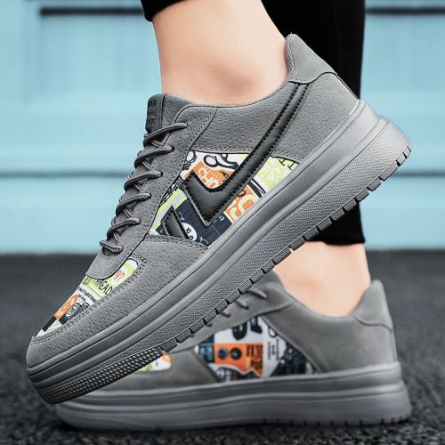  new spring and summer men's shoes Korean version trendy all-match breathable casual canvas teenage students board shoes trendy shoes