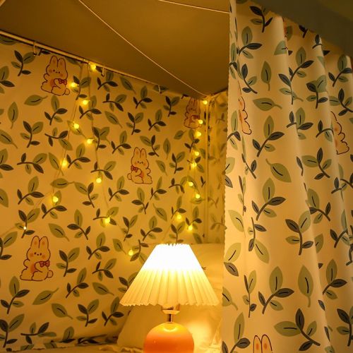 Blackout bed curtain dormitory lower bunk student curtain university curtain dormitory curtain lower bunk partition curtain bed fence cloth female