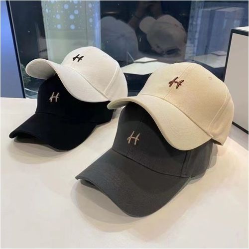 Peaked cap women's small head baseball cap men and women couples casual curved brim peaked cap casual fashion all-match trend ins