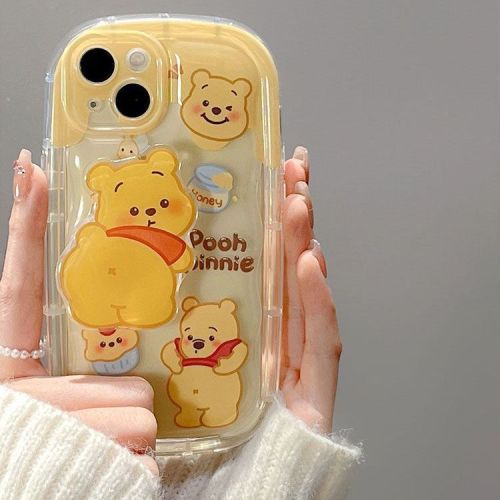 Suitable for Apple 14promax mobile phone case iPhone13/12 Winnie the Pooh 11/xsmax cute xr soft case
