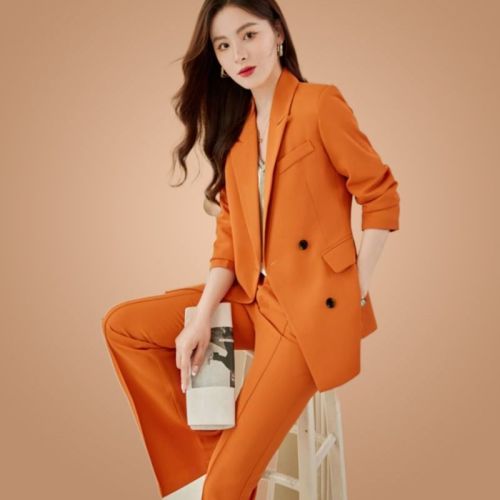 高级感小西服外套女新款时尚套装气质减龄韩版职业装西服上衣