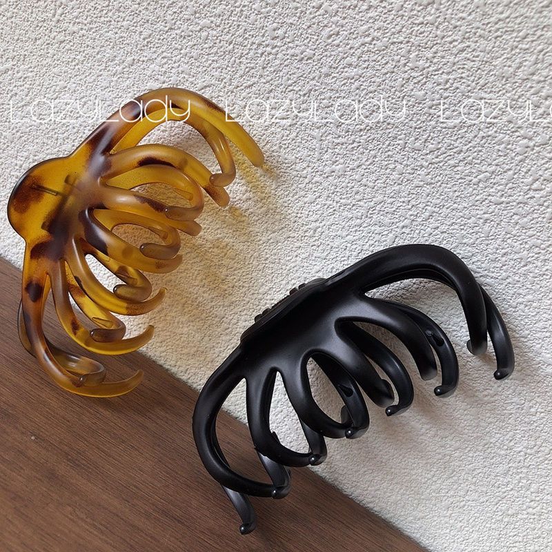French style retro hair grab large elegant hair grab hair clip hair clip suitable for hair volume on the back of the head and headgear